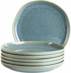 Mäser Cordelia Atacama Green desszert tálkészlet, 22 cm, 6 db, világoskék