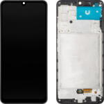 MP Piese si componente Display cu Touchscreen MP compatibil cu Samsung Galaxy A32 A325, cu Rama, Versiune OLED, Negru (dis/mp/co/sga325/cu/ve/ne) - pcone