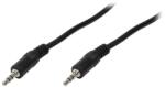 LogiLink Audio cable, 2x 3, 5mm male, stereo, 5, 0m (CA1052)