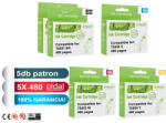 Utángyártott Epson -hoz 5db-os T055x utángyártott TINTAPATRON / INK CARTRIDGE-pakk (to55) (≈2400oldal) (t055x)