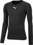 PUMA LIGA BASELAYER TEE LS JR Negru, Alb 140 (65592103)