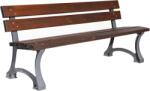 NIKA ДЪРВЕНА ПАРКОВА ПЕЙКА 180 x 65 x 80 СМ (1770/C)