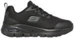 Skechers ARCH FIT SR - Skechers női védelem nélküli munkacipő OB A FO SRC ESD, fekete (108019EC_BLK-38)