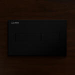 Laufen Ineo Horizon nyomólap kettős öblítéshez, matt fekete H9001117160001 (H9001117160001)