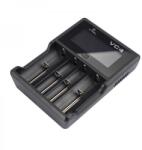  Xtar négycsatornás 18650 VC4 USB Lithium-Ion Li-Ion akkumulátor/cella töltő/adapter