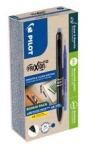 Pilot Rollertoll, 0, 35 mm, törölhető, nyomógombos, PILOT "Frixion Ball Plus", kék + betét (pfbpkb) - irodaszer