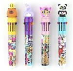 Nebulo Golyóstoll NEBULO 0, 7 mm 10 színű Funny Animals (DTG-10COL-003) - fotoland