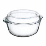 Ambition Vas termorezistent cu capac 24cm, 4L, rotund, Excellent (74822)