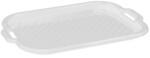 DOMOTTI Tava mica cu manere 40x28x3cm, alb, Clever (229026) Tava