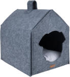 amiplay AP Hygge Ház 2 in1 33*42*42cm szürke (110483)