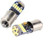 LEDtech H6W BAX9S LED izzó égő Jégfehér - Hideg fehér 6500K Canbus 2db-os készlet✔️ (H6W)