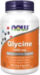 NOW Glicină 1000 mg - 100 capsule vegetariene