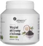 Aliness Pudră de cărbune activat din nucă de cocos - 200 g