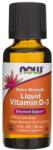 NOW Vitamina D3 lichid extra puternic 1000 UI - 30 ml