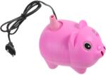 Cyrax Pompa Electrica Pentru Umflat Baloane, 380 W, din Plastic, Model Porc, Roz (132466)