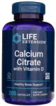 Life Extension Citrat de calciu cu vitamina D - 200 capsule - ro
