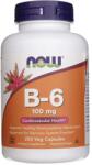 NOW Vitamina B-6 100 mg - 250 capsule vegetale