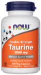 NOW Taurină dublă rezistență 1000 mg - 100 capsule vegetale
