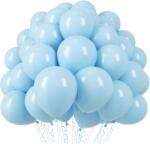 Cyrax Set 10 Baloane din Latex, Cyrax, Model Party, 13 cm, 1 g, Bleu (130918)