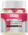 BeKeto Keto Ciocolată albă și cremă de zmeură cu ulei MCT - 250 g