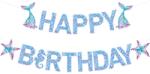 Cyrax Banner Happy Birthday Sirena, Cyrax, Colectia Mermaid, 17 Piese, Multicolor (132616)
