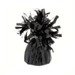 Cyrax Greutate pentru Baloane cu Heliu, Cyrax, din Folie cu Franjuri, 170g, 13 x 5 x 3 cm, Negru (127340)