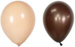 Cyrax Set 10 Baloane din Latex, Cyrax, Model Party, 30 cm, 5x Maro, 5x Bej, 2.8 g (130909)