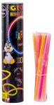 Cyrax Set 100 bratari luminoase si colorate pentru petreceri, Glow Sticks Culori diferite (130476)