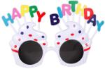Cyrax Ochelari Happy Birthday, 18.5x11.5 cm Alb (130546)