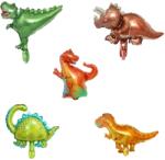 Cyrax Set 5 Baloane Folie Metalizata, Umflare cu Aer sau Heliu Multicolor (130933)