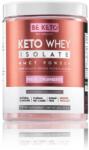 BeKeto Keto Whey Isolate MCT pudră, Fresh St RAW berry - 300 g
