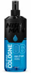 NISHMAN Nishman After Shave Cologne Aqua D'Asil arcszesz - grapefruit, mandarin, tengervíz illat 400 ml (nish-coldasil400)