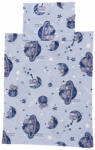  Gyerek ágyneműhuzat garnitúra 100x135 cm, 40x60 cm - Kék színű, bolygós