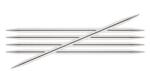 KnitPro Nova Metal - fém zoknikötőtűk - 10cm - 3.5mm