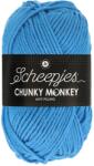 Scheepjes Chunky Monkey 1003 Cornflower Blue - búzavirág kék akril fonal