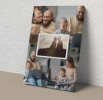  Egyedi fényképes vászonkép (5 képes, álló)