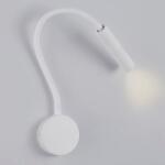 Nova Luce Aplica cu reader LED cu brat flexibil IP44 SONICA alba (NVL-9701621)
