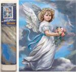 NORIMPEX - Puzzle Pictura cu diamant: Heruvim 30x40cm - 1 - 39 piese