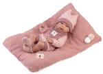 Llorens 73818 NEW BORN FETIȚĂ - păpușă bebeluș realistă cu corp din vinil complet - 40 cm (MA4-73818) Papusa