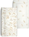 BabySteps Saltea pentru masa de infasat bebe, impermeabila, fata dubla, Boho by BabySteps, 68x46 cm (3496)