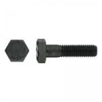 MoftX Din 931-10.9 - Surub Cu Cap Hexagonal, Filet Partial, Negru - 10, 80 (FKT12328)