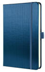 Sigel Jegyzetfüzet, exkluzív, A5, vonalas, 97 lap, keményfedeles, SIGEL "Conceptum", kék metál (SI403)