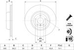 Bosch Disc frana BOSCH 0 986 479 J71 (0 986 479 J71) - fixbox