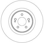 TRW Disc frana TRW DF6813S (DF6813S)