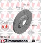 ZIMMERMANN Disc frana ZIMMERMANN 100.1242. 52 (100.1242.52)