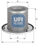 UFI Filtru aer secundar UFI 27. A40.00 (27.A40.00) - automobilus