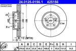 ATE Disc frana ATE 24.0125-0156.1 (24.0125-0156.1)