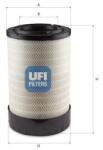UFI Filtru aer UFI 27. I24.00 (27.I24.00) - fixbox