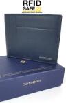 Samsonite SPECTROLITE 3.0 közepes, RFID védett sötétkék, szabadon nyílói pénz és irattartó tárca 147826-1277 - minosegitaska