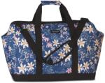 PUNTA WEEKEND közepes, bevont keretes, zippes, kék, virág mintás utazótáska 10483-0600 - minosegitaska